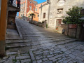 Aussenbereich, Ca' San Marco im historischen Stadtkern, Labin, Istrien, Kroatien Labin